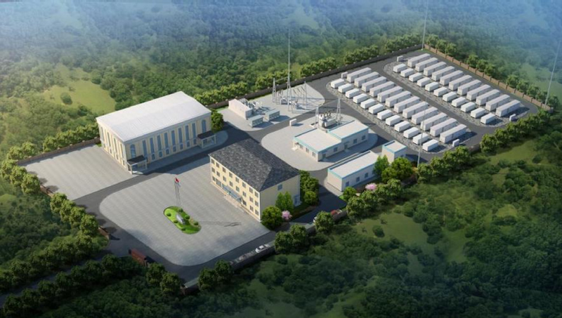 100MW PV Power Project with Energy Storage in North Beach of Dongle, Shandan County