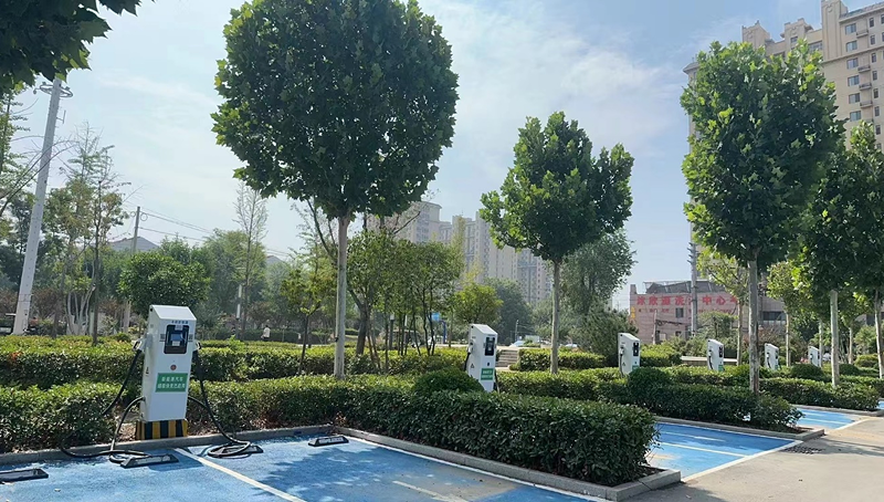 Tengzhou Municipal People's Government Intelligent Parking Lot Charging Station Project